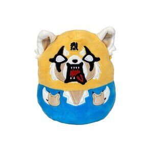 Squishmallow 7” Sanrio Aggretsuko The Panda with Rage Face Expression Soft Plush